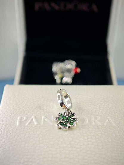 Four Leaf Clover Dangle Charm