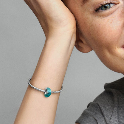 Faceted Murano Friendship Charm
