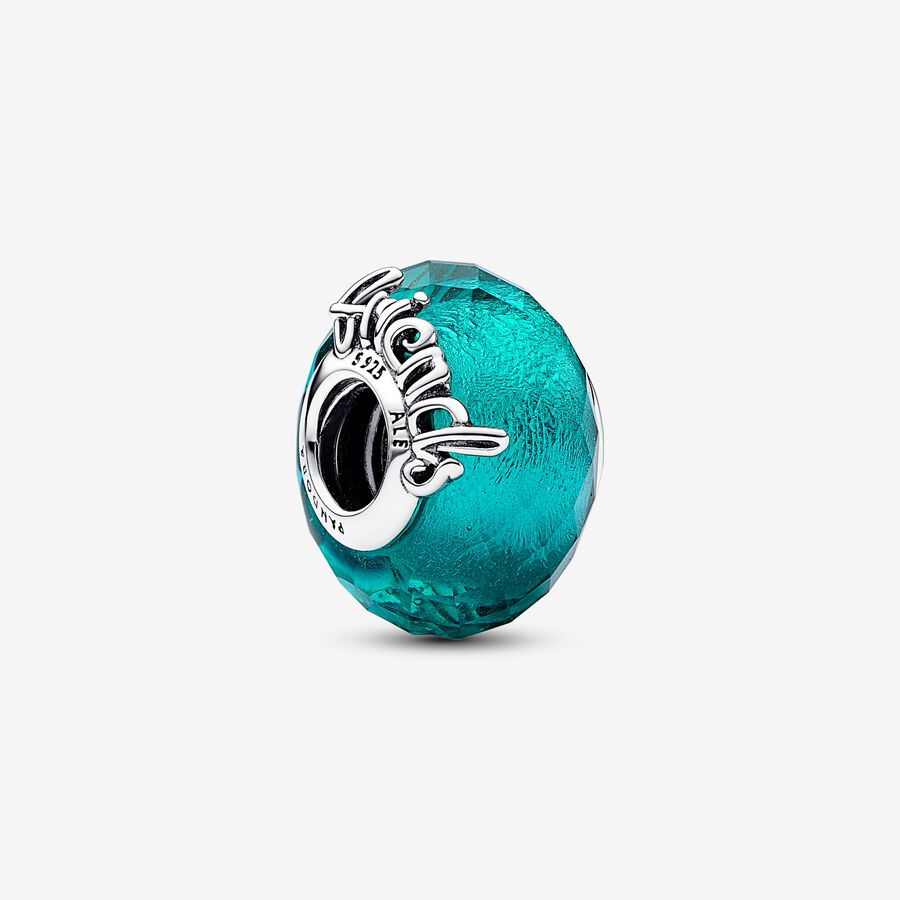 Faceted Murano Friendship Charm