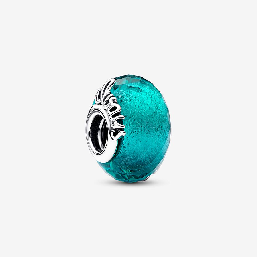 Faceted Murano Friendship Charm