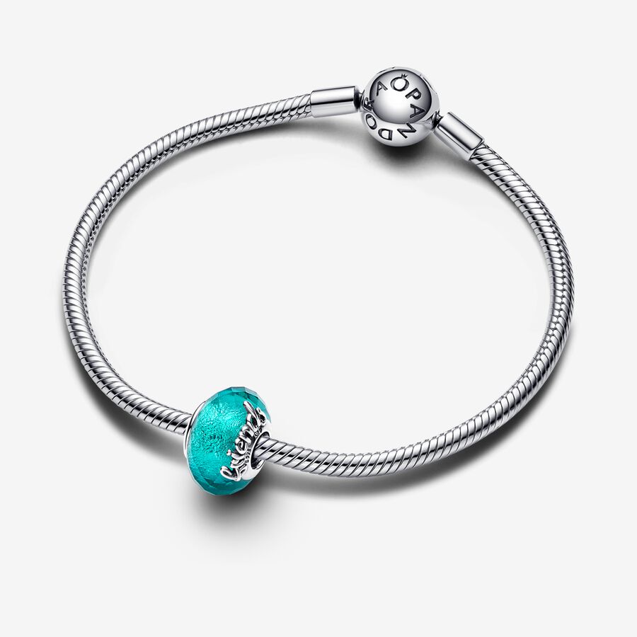 Faceted Murano Friendship Charm