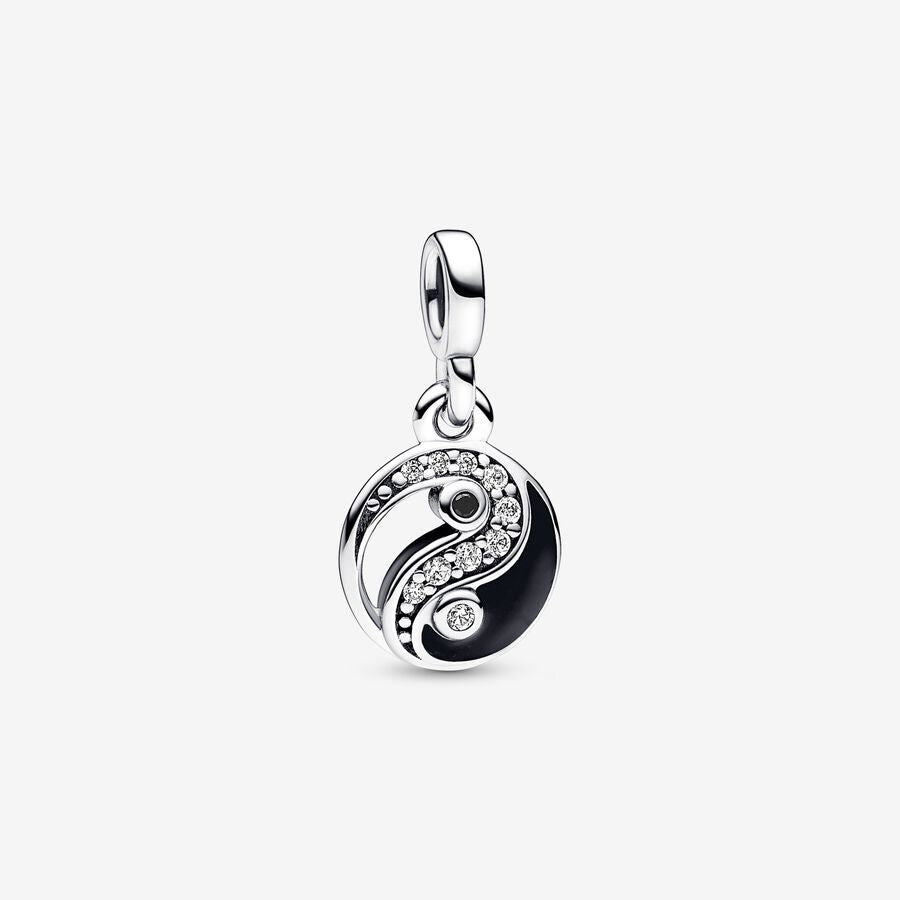 ME Sparkling Yin & Yang Mini Dangle Charm