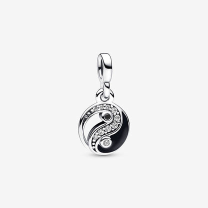 ME Sparkling Yin & Yang Mini Dangle Charm