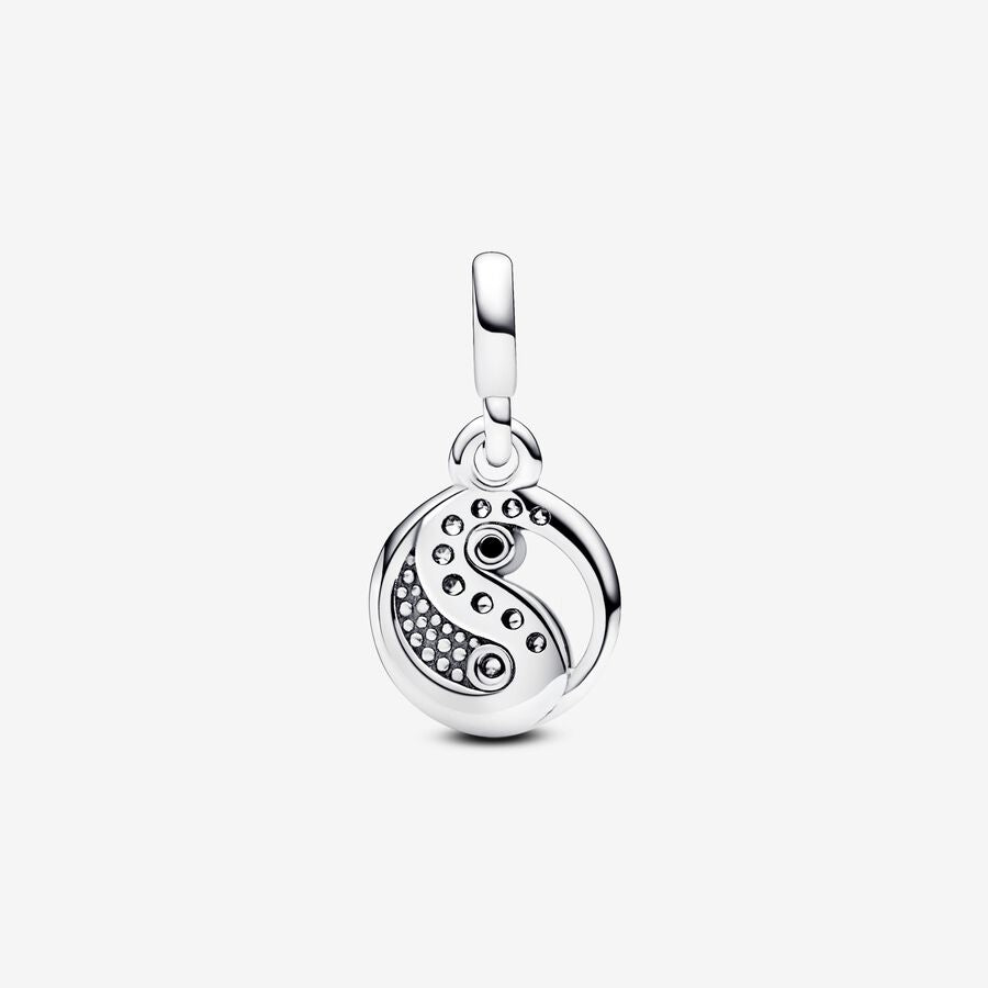 ME Sparkling Yin & Yang Mini Dangle Charm