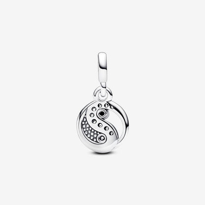 ME Sparkling Yin & Yang Mini Dangle Charm