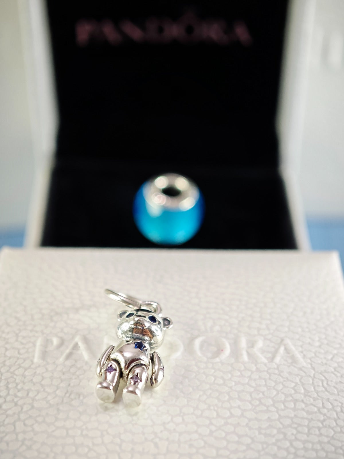 Movable Teddy Bear Dangle