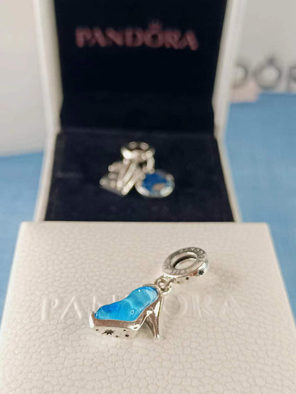 Disney Cinderella's Glass Slipper Dangle Charm