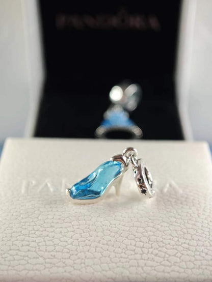 Disney Cinderella's Glass Slipper Dangle Charm
