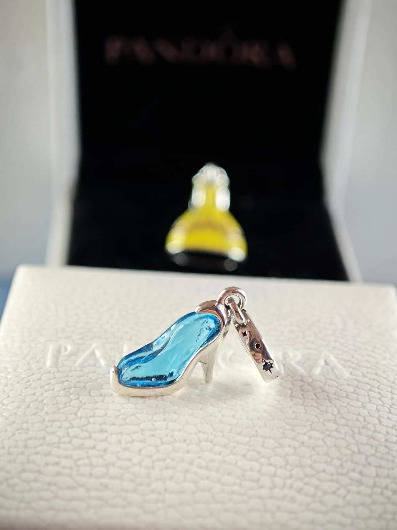 Disney Cinderella's Glass Slipper Dangle Charm