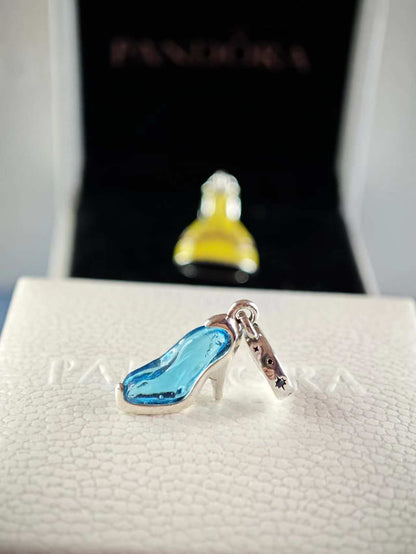 Disney Cinderella's Glass Slipper Dangle Charm