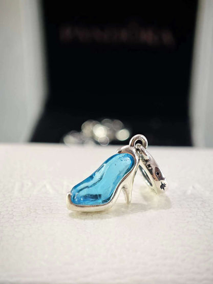 Disney Cinderella's Glass Slipper Dangle Charm