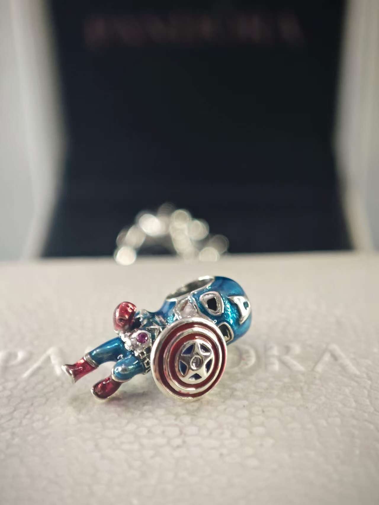 Marvel The Avengers Captain America Charm