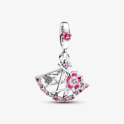 Honor of Kings Peach Blossom Fan Dangle Charm
