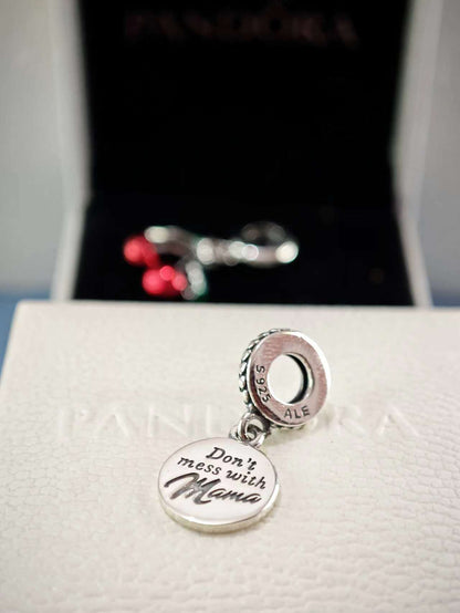 Mama Engravable Dangle Charm