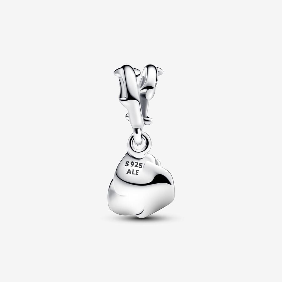 Rose in Bloom Dangle Charm