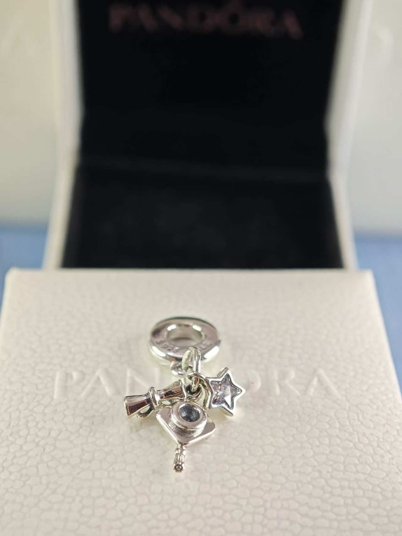 2024 Graduation Triple Dangle Charm