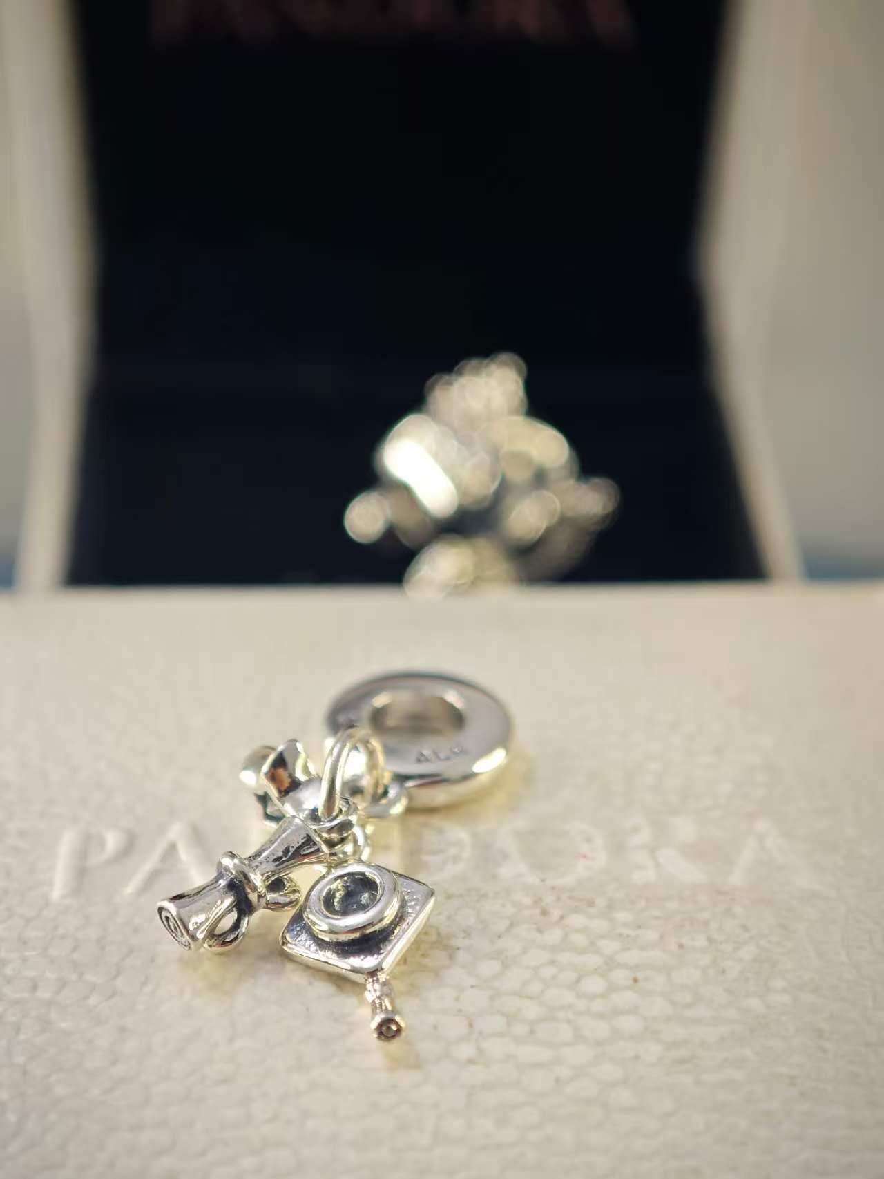 2024 Graduation Triple Dangle Charm