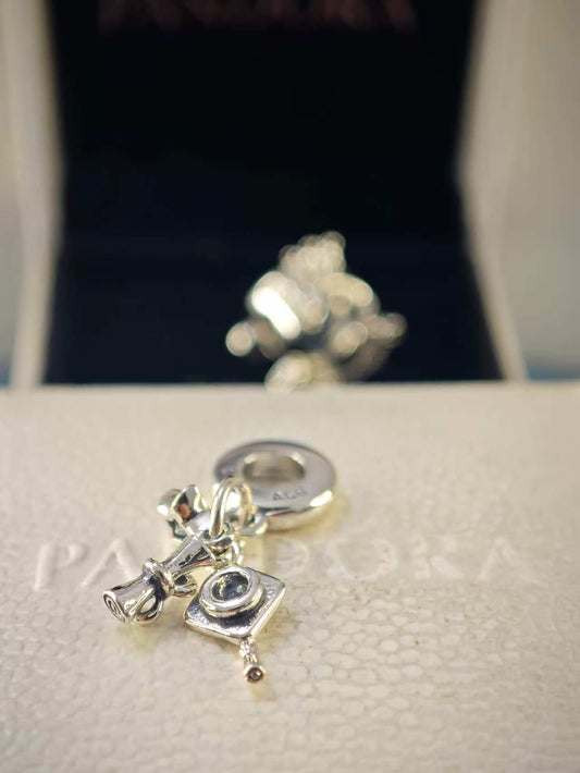 2024 Graduation Triple Dangle Charm