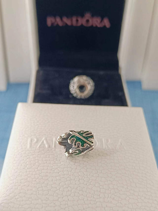 Green Monstera Leaves Charm