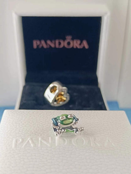 Climbing Frog Charm