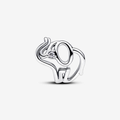 Openwork Elephant Charm