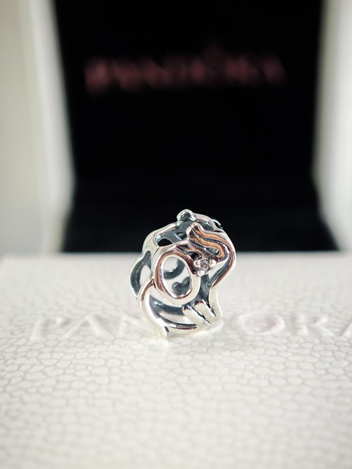 Openwork Elephant Charm