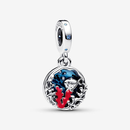 Australian Coral & Fish Double Dangle Charm