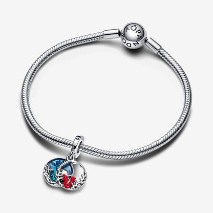 Australian Coral & Fish Double Dangle Charm
