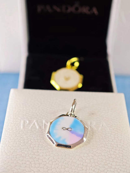 ME Infinity Medallion Charm