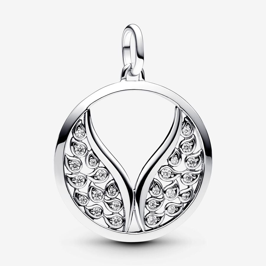 ME Wings Oversized Medallion Charm
