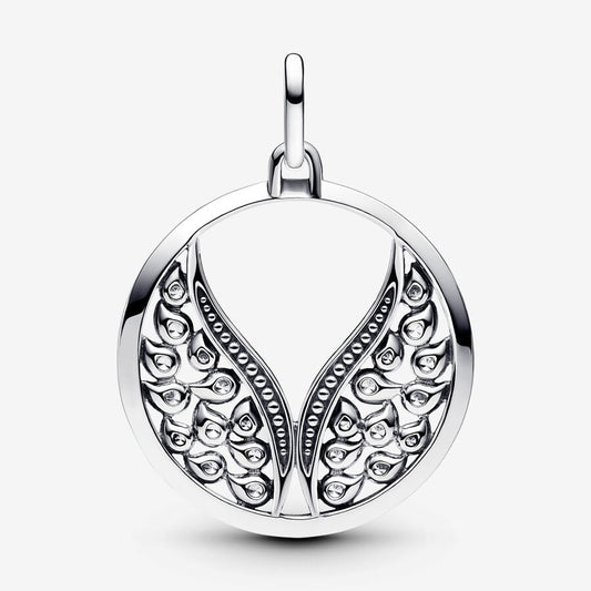 ME Wings Oversized Medallion Charm