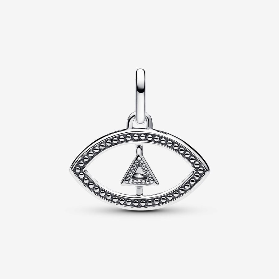 ME Evil Eye Medallion Charm