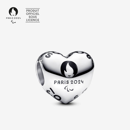 Paris 2024 Paralympic Games Heart Charm