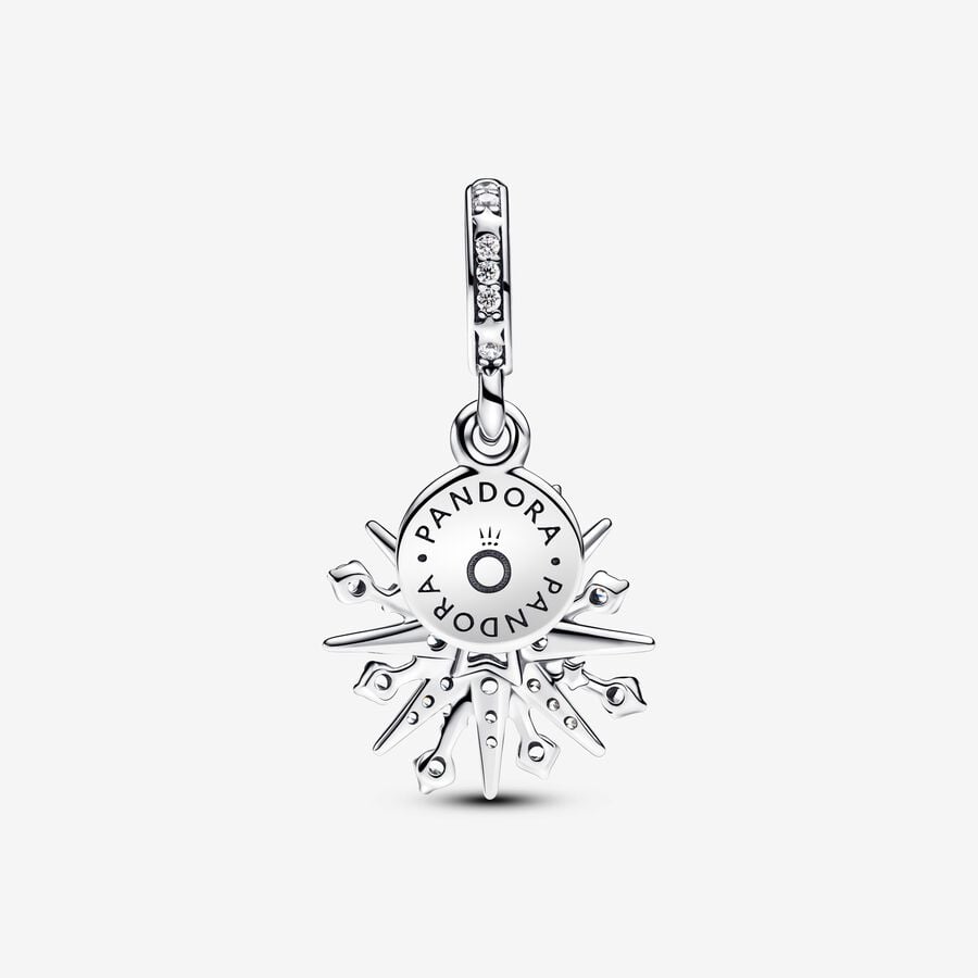 Sparkling Firework Double Dangle Charm