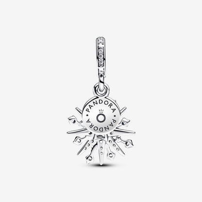Sparkling Firework Double Dangle Charm