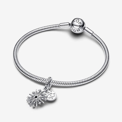 Sparkling Firework Double Dangle Charm