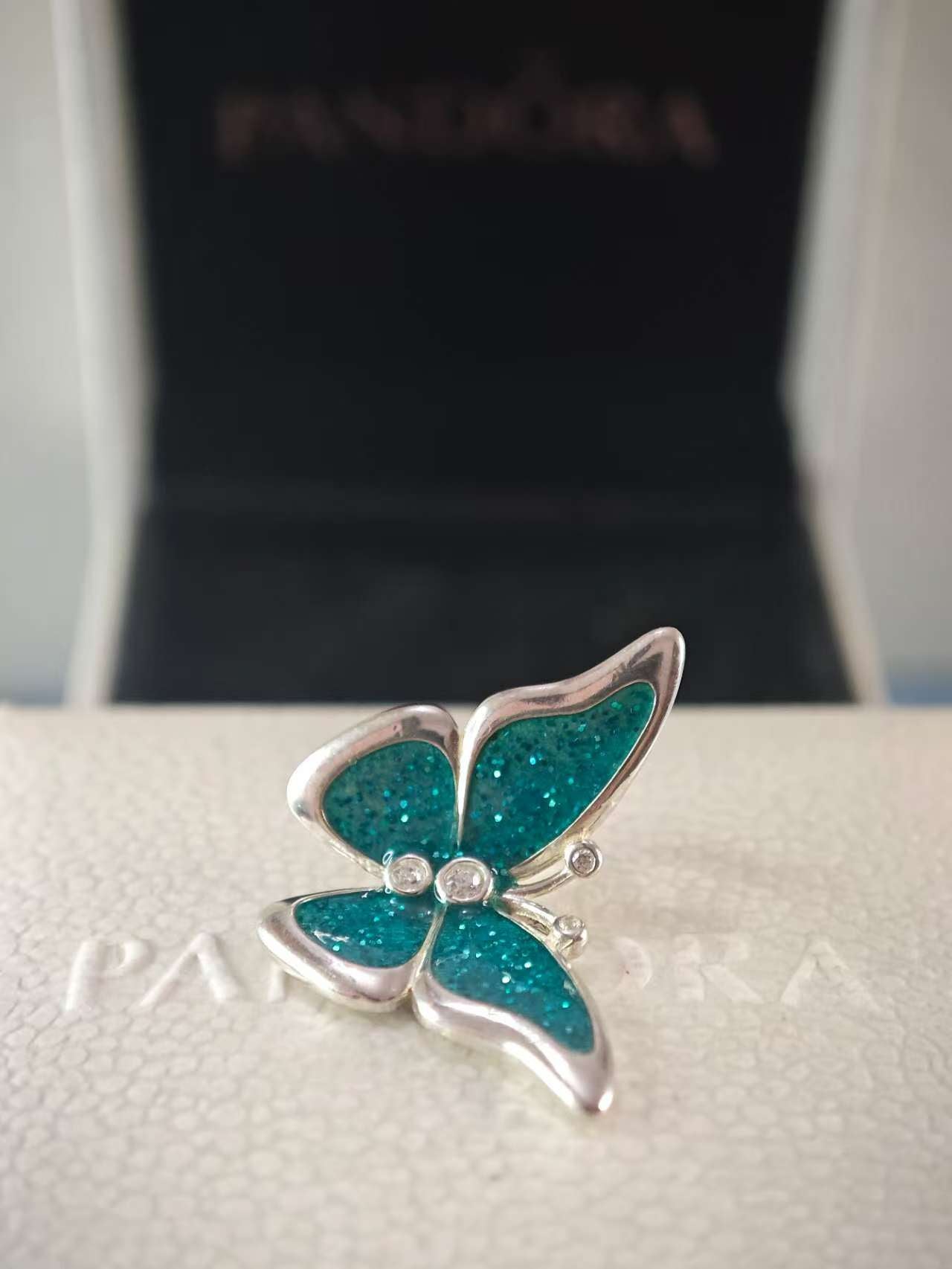Oversized Butterfly Charm