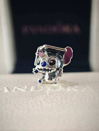 Disney Stitch Graduation Charm