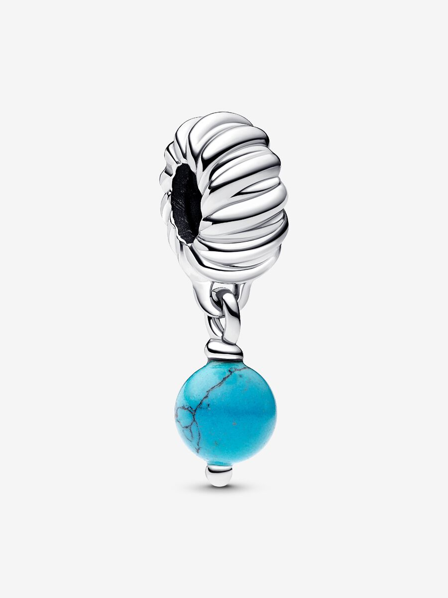 Turquoise-colored Dangle Charm