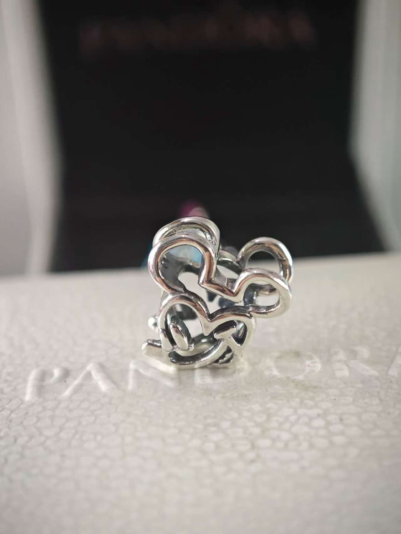 Disney Mickey Mouse Openwork Charm