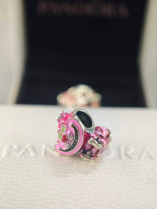 Disney Alice in Wonderland Whimsical Cheshire Cat Charm