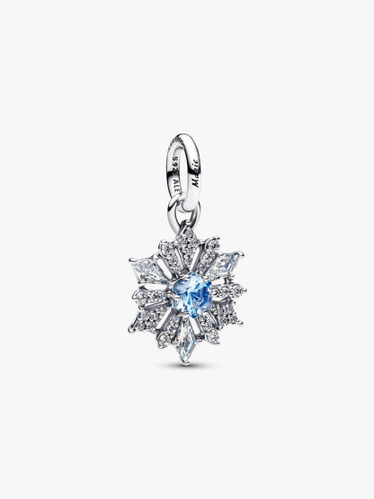 Disney Frozen Queen Elsa Snowflake Dangle Charm
