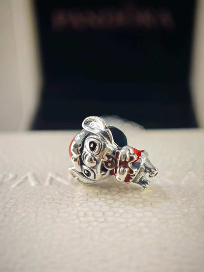 Disney Stitch Holiday and Gingerbread Cookie Charm