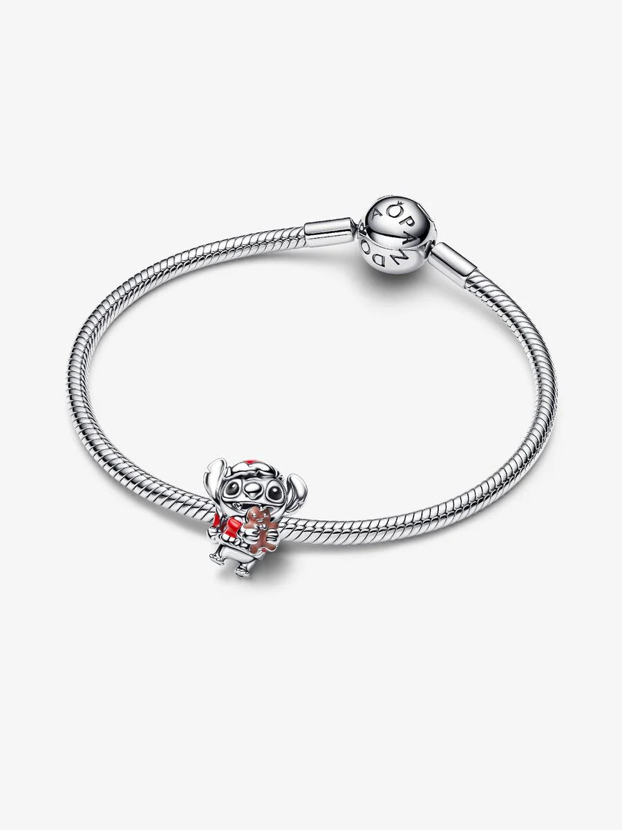 Disney Stitch Holiday and Gingerbread Cookie Charm
