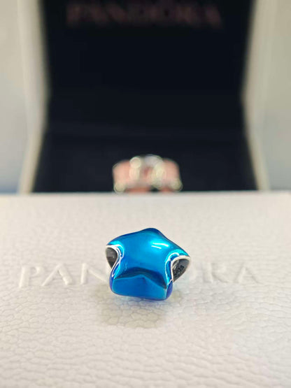 Blue Star Charm
