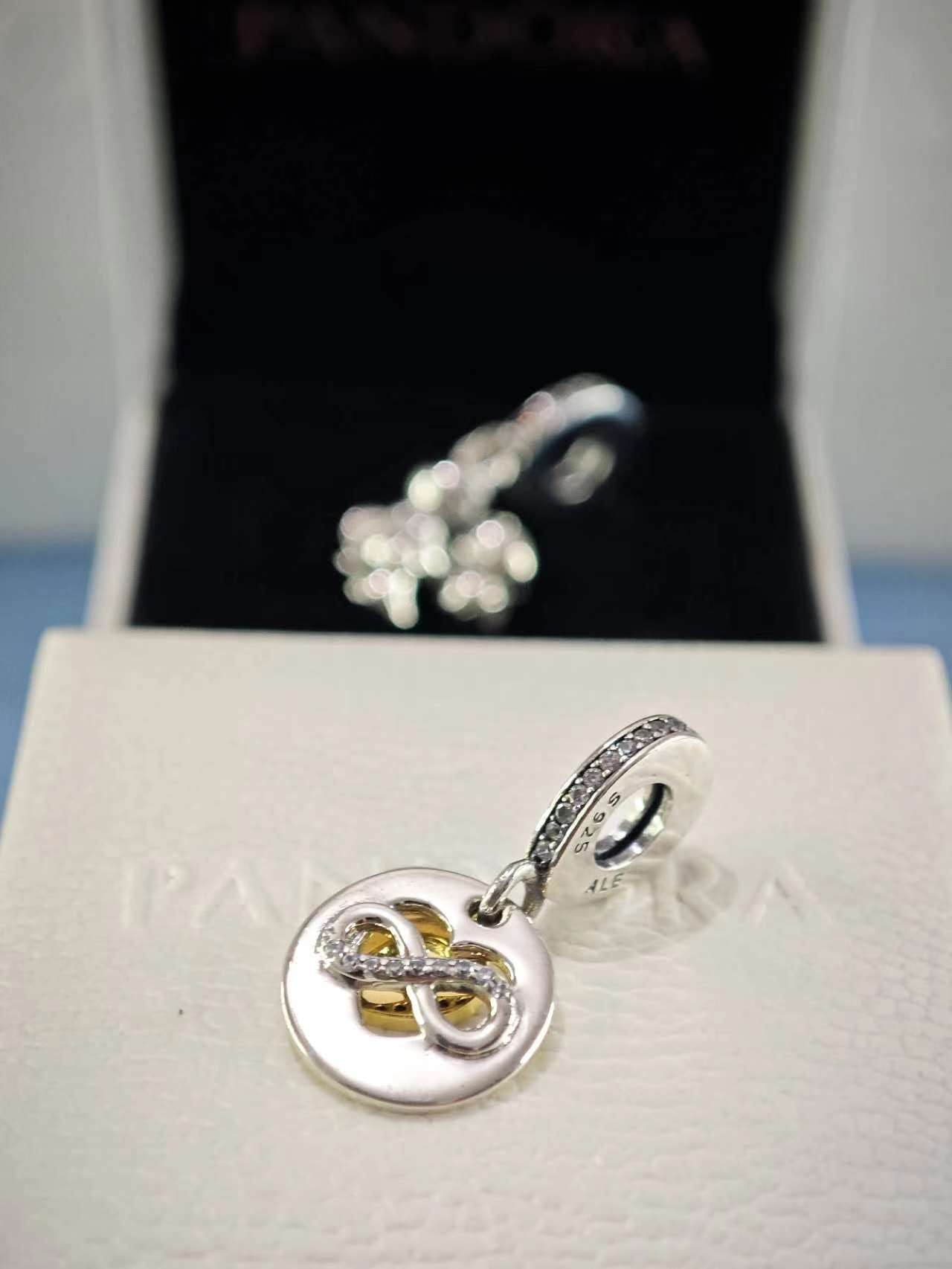 Heart of Infinity Hanging Charm