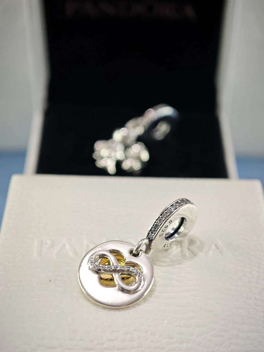 Heart of Infinity Hanging Charm