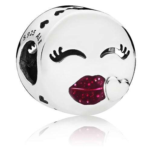 Kiss Emoji Charm