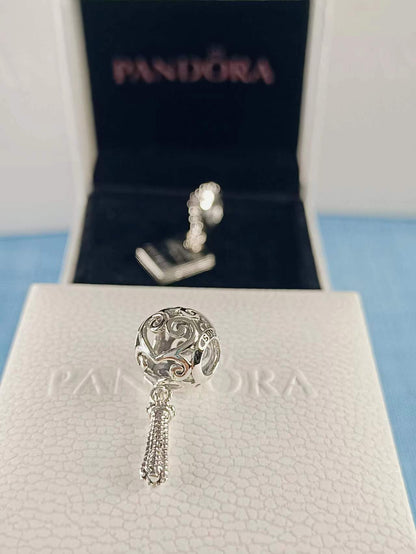 Enchanted Heart Tassel Charm
