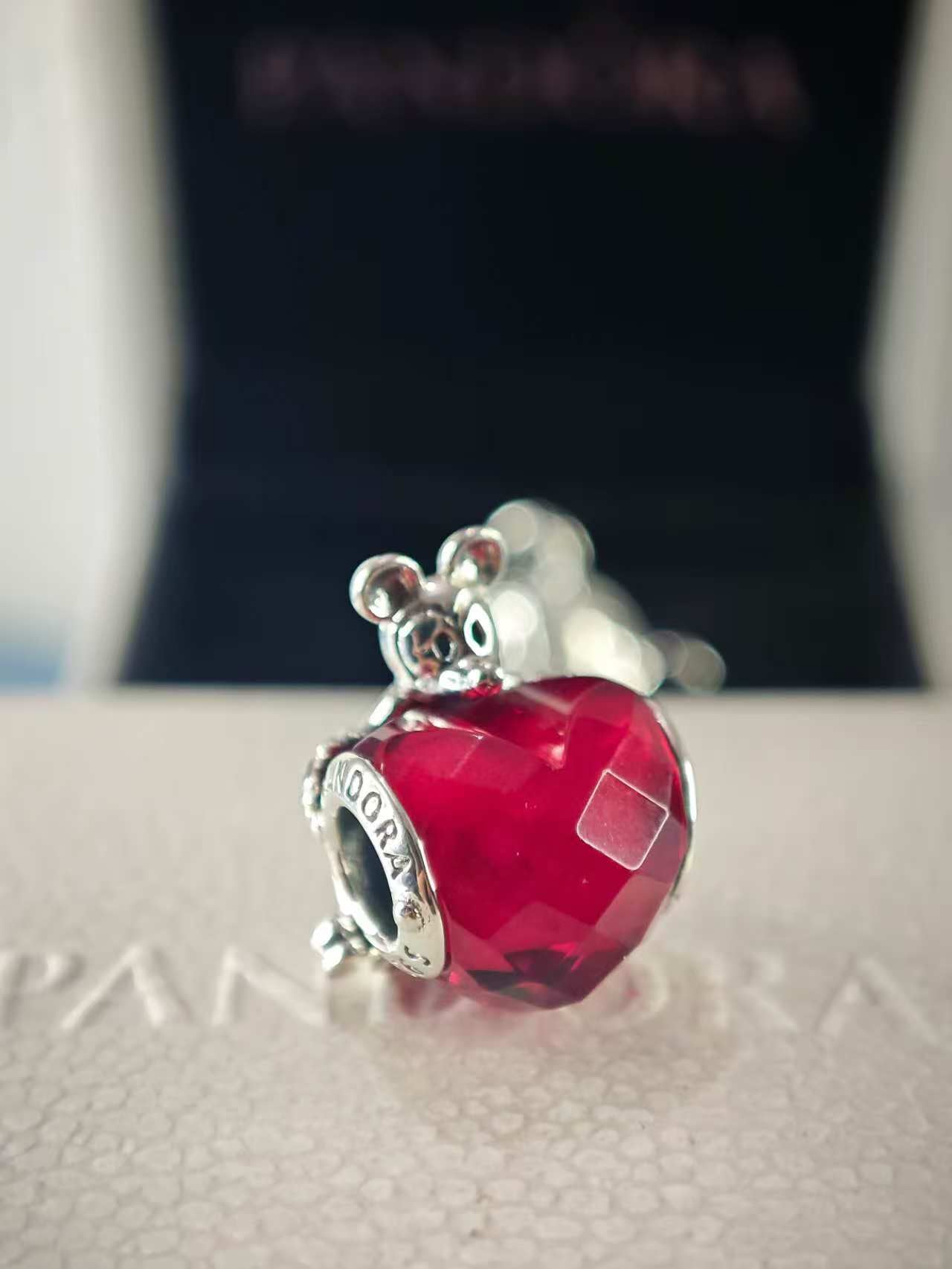 Disney Mickey Heart Charm